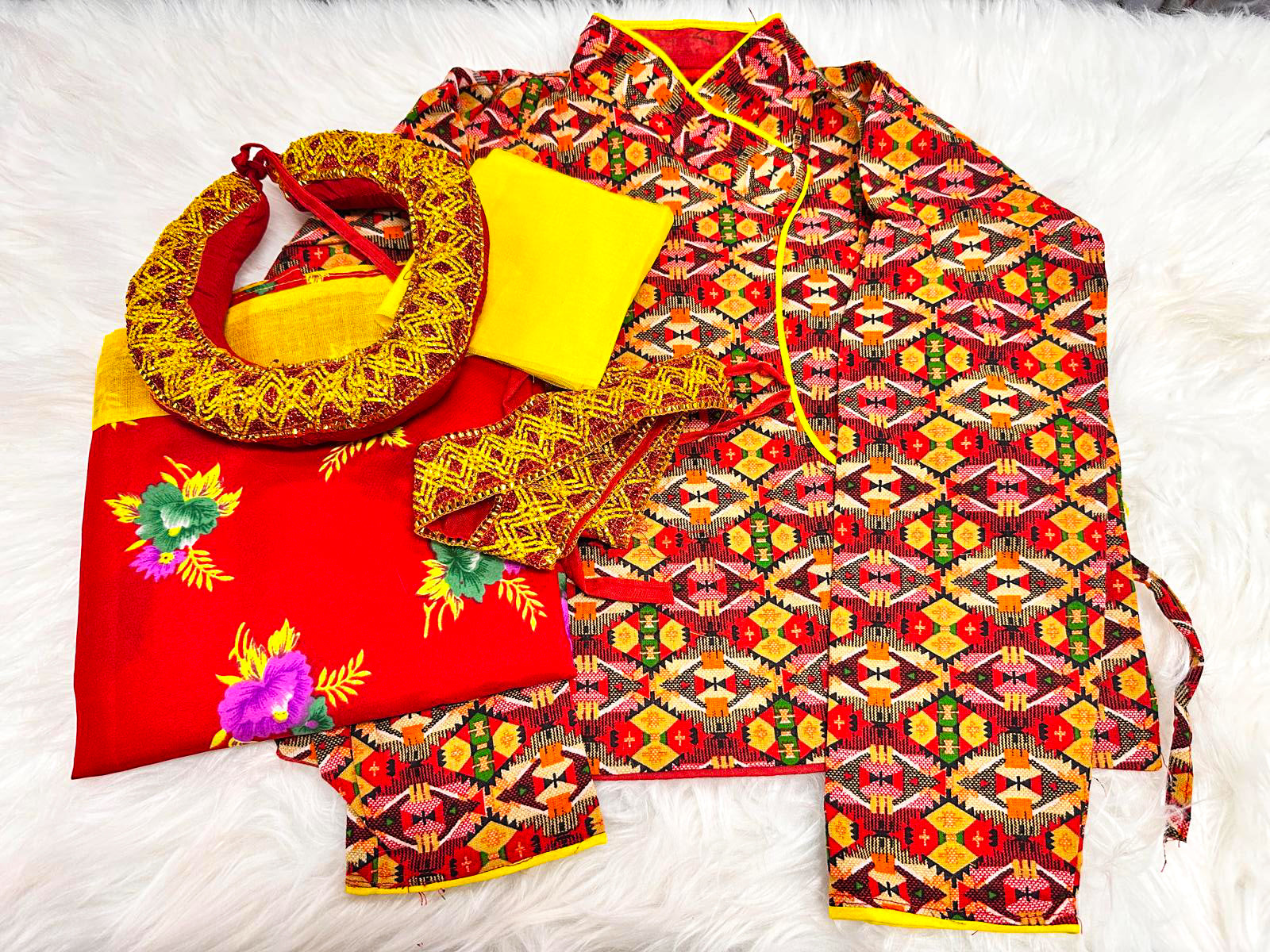 Girls Cultural Dress Set 1-3